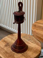 Vintage Snotneus handgeschilderde Olielamp, Ophalen of Verzenden