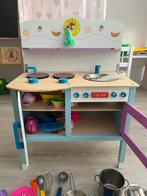 Keukentje / veel accessoires, Kinderen en Baby's, Speelgoed | Houten speelgoed, Gebruikt, Ophalen