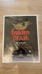 Gulden Draak - 9000 Quadruple bierbord, Verzamelen, Biermerken, Overige merken, Ophalen of Verzenden