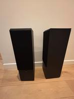 2 MB Quart Vloerstaande Luidsprekers, Gebruikt, 60 tot 120 watt, Front, Rear of Stereo speakers, Ophalen