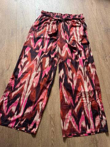MS mode flared broek met rekbare tailleband maat 48 beschikbaar voor biedingen