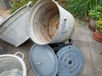 Zinken wasketel, Ophalen