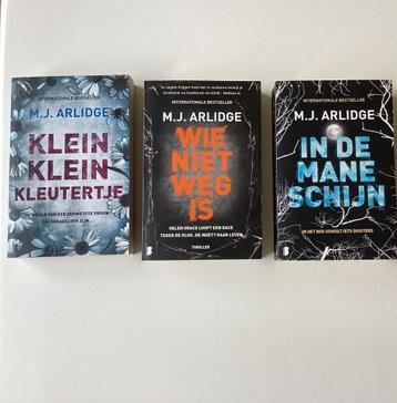 Wie niet weg is, Klein klein Kleutertje, maneschijn Arlidge beschikbaar voor biedingen