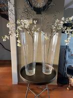 Grote glazen vazen, Huis en Inrichting, Woonaccessoires | Stolpen, Ophalen, Zo goed als nieuw