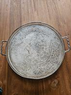 Zilveren dienblad met handvatten, Antiek en Kunst, Ophalen