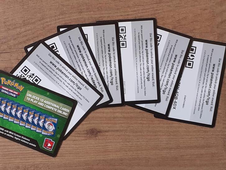 Pokemon Trading Card Game Codes, Hobby en Vrije tijd, Verzamelkaartspellen | Pokémon, Nieuw, Ophalen of Verzenden