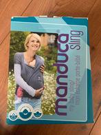 Manduca sling (blauw), Ophalen, Zo goed als nieuw, Draagdoek