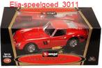 Bburago Ferrari 1:18 250 GTO 1962 ROOD modelauto 3011, Ophalen of Verzenden, Nieuw, Auto, Bburago