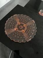 Depression Glass schaal roze, Antiek en Kunst, Antiek | Glas en Kristal, Ophalen of Verzenden
