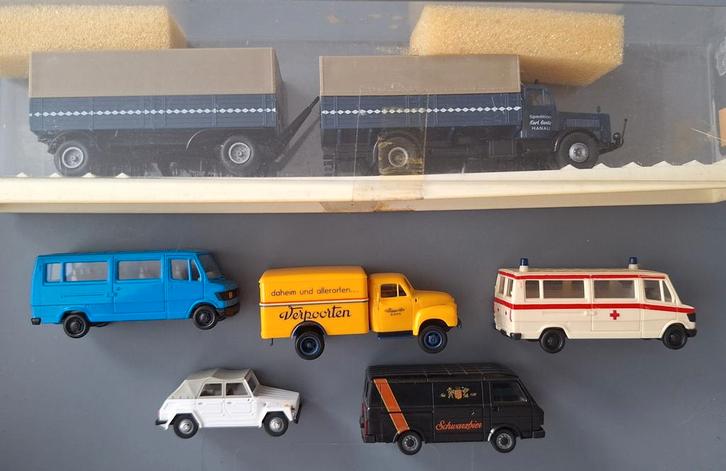 Modelauto Set 1:87 - Diverse Voertuigen, Hobby en Vrije tijd, Modelauto's | 1:87, Zo goed als nieuw, Auto, Overige merken, Ophalen of Verzenden