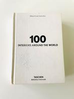 Taschen | 100 interiors around the world - boek, book, Boeken, Ophalen of Verzenden, Zo goed als nieuw, Fotografen, Taschen