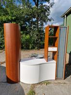 Modulair tv. meubel of wandmeubel, Huis en Inrichting, Ophalen, Zo goed als nieuw, Minder dan 100 cm, Kersenhout