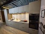 Complete moderne keuken 383.2 cm Atag apparatuur Taupe-grijs, Ophalen, Nieuw, Enkelwandige keuken, Kunststof