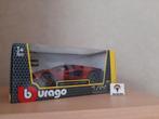 Lamborghini Countach LPI 800-4 Rood Metallic - Bburago 1:24, Hobby en Vrije tijd, Modelauto's | 1:24, Auto, Nieuw, Ophalen of Verzenden