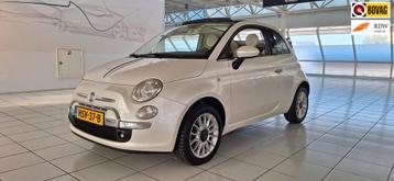 Fiat 500 C 1.4 Lounge elektrisch cabriodak/airco/half leder beschikbaar voor biedingen