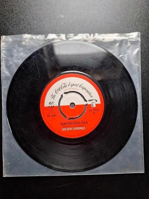 LP Single Golden Earrings - Rum and Coca Cola, Cd's en Dvd's, Vinyl Singles, Gebruikt, Ophalen