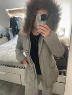 Winterjas airforce, Kleding | Dames, Jassen | Winter, Maat 42/44 (L), Ophalen of Verzenden, Zo goed als nieuw, Grijs