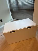 Witte Opbergkist / Speelgoedkist, Ophalen, Kunststof, 50 tot 100 cm, Zo goed als nieuw