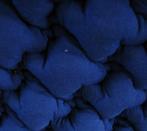 Kvadrat Febrik Pied de Poule Royal meubelstof; kobaltblauw, Hobby en Vrije tijd, Stoffen en Lappen, Wol, Blauw, 120 cm of meer