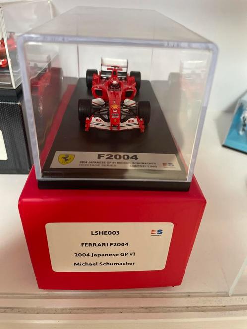 Look Smart Michael Schumacher ferrari 2004 1:43, Hobby en Vrije tijd, Modelauto's | 1:43, Zo goed als nieuw, Auto, Overige merken