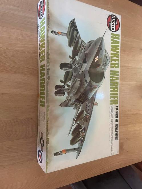 Airfix 1/24 hawker harrier 18001-4 series 18, Hobby en Vrije tijd, Modelbouw | Vliegtuigen en Helikopters, Zo goed als nieuw, Vliegtuig