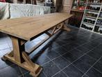 Mooie oude landelijke tuintafel, Tuin en Terras, Tuintafels, Ophalen, Gebruikt, Rechthoekig, Hout