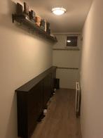 Hemnes schoenenkast zwartbruin, Huis en Inrichting, Kasten | Schoenenkasten, Ophalen, Gebruikt