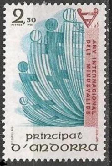 Spaans Andorra No.320 XXX.  ADV. no.82 S.  beschikbaar voor biedingen