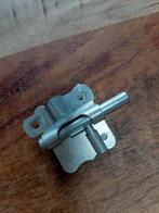 Metalen Schuifgrendel, Doe-het-zelf en Verbouw, Hang- en Sluitwerk, Ophalen of Verzenden, Gebruikt, IJzer, Schuif of Grendel