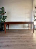 Massief houten eettafel - Klassiek design, Ophalen, Gebruikt, 100 tot 150 cm, Eikenhout