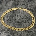 14 karaat gouden armband prachtig schakel, Ophalen of Verzenden, Nieuw, Goud