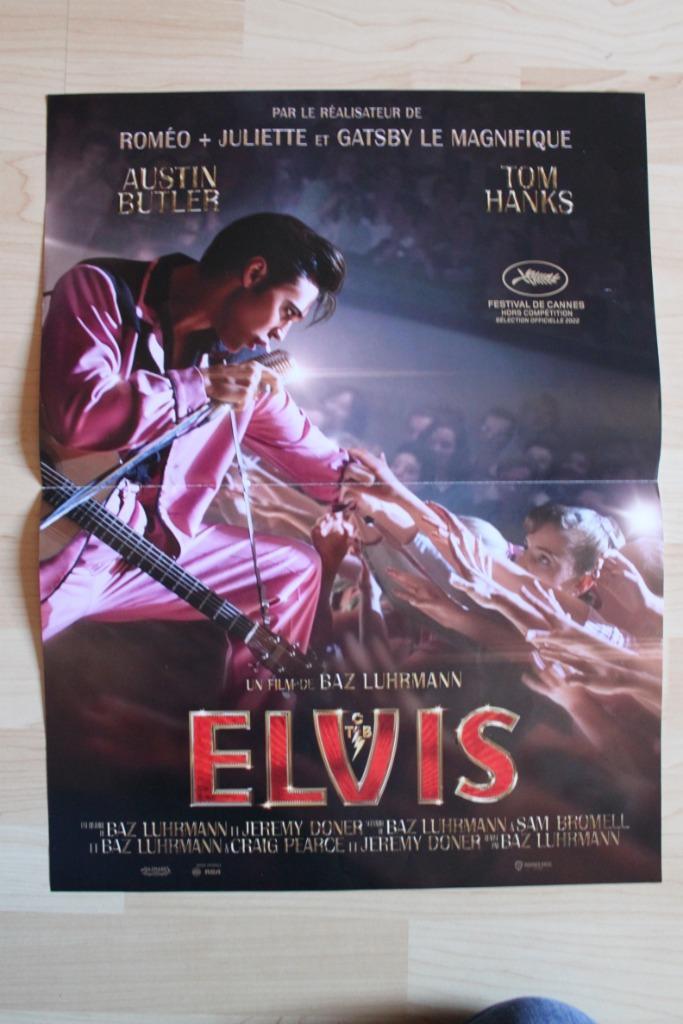 filmaffiche Elvis Tom Hanks Austin Butler filmposter, Verzamelen, Posters, Zo goed als nieuw, Film en Tv, A1 t/m A3, Rechthoekig Staand