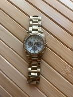 Gouden Guess Dameshorloge met Strass, Sieraden, Tassen en Uiterlijk, Horloges | Dames, Gebruikt, Staal, Guess, Polshorloge