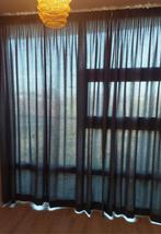 Grijze overgordijnen - 1x1m & 1x2m - 2.46m hoog, Huis en Inrichting, Stoffering | Gordijnen en Lamellen, 200 cm of meer, Ophalen of Verzenden