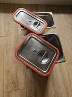 Gastronorm bakken met deksel - 2 stuks, Ophalen of Verzenden