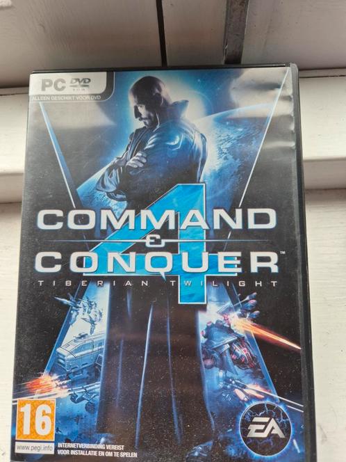 Command & Conquer 4: Tiberian Twilight PC, Spelcomputers en Games, Games | Pc, Gebruikt, Strategie en Constructie, 3 spelers of meer