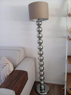 Zilverkleurige bollen vloerlamp, Ophalen of Verzenden, Zo goed als nieuw