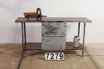 Industriële retro vintage werkbank nr7279, Doe-het-zelf en Verbouw, Werkbanken, Ophalen of Verzenden, Nieuw, 120 tot 170 cm
