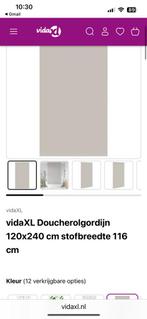 Douche rolgordijn van vida xl - ongebruikt, Ophalen of Verzenden, Nieuw