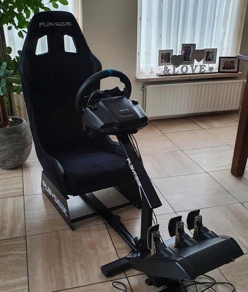 Playseat Alcantara + Logitech G29 PS4 / PS5, Spelcomputers en Games, Games | Sony PlayStation 5, Refurbished, Ophalen
