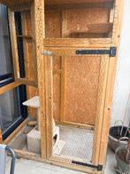 Kattenren (balkon). Afmetingen: 2m (h) x 1.4m (b) x 90cm (d), Ophalen, Gebruikt