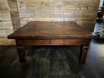 Kersenhouten salontafel, Huis en Inrichting, Ophalen, Gebruikt, Kersenhout, Vierkant