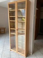 Billy Vitrinekast met glazen deuren, Huis en Inrichting, Kasten | Vitrinekasten, Ophalen, Gebruikt, 200 cm of meer, 50 tot 100 cm