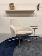 2 Nieuw Leolux Lanah Draai fauteuils stof Design stoel, Leolux, 75 tot 100 cm, Ophalen of Verzenden, Stof