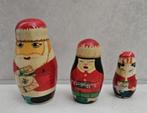 Kerst Matrousjka poppetjes in kerstsfeer, Ophalen of Verzenden, Zo goed als nieuw