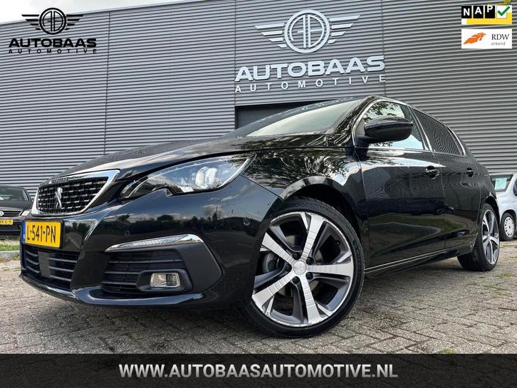 Peugeot 308 1.2 PureTech Blue Lease GT AUTOMAAT+NL-AUTO+NAP+, Auto's, Peugeot, Bedrijf, Te koop, ABS, Achteruitrijcamera, Adaptive Cruise Control