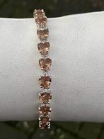 Zilveren armband met prachtige zultaniet, Sieraden, Tassen en Uiterlijk, Armbanden, Zilver en edelstenen, Nieuw, Ophalen of Verzenden