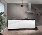 Keuken - Nieuw! (Ongebruikt), Huis en Inrichting, Keuken | Complete keukens, Ophalen, Wit, Nieuw, Enkelwandige keuken