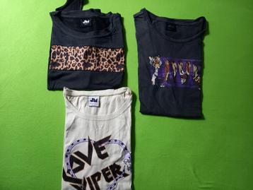 3 t-shirts, maat 158/164 en 170/176, Shoeby beschikbaar voor biedingen