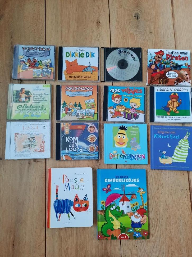 kinder CD's (aantal mét boekje) Sesamstraat, Nijntje, etc., Cd's en Dvd's, Cd's | Kinderen en Jeugd, Gebruikt, Muziek, Ophalen of Verzenden